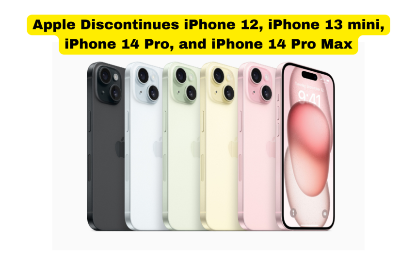 Apple iphones discontinued