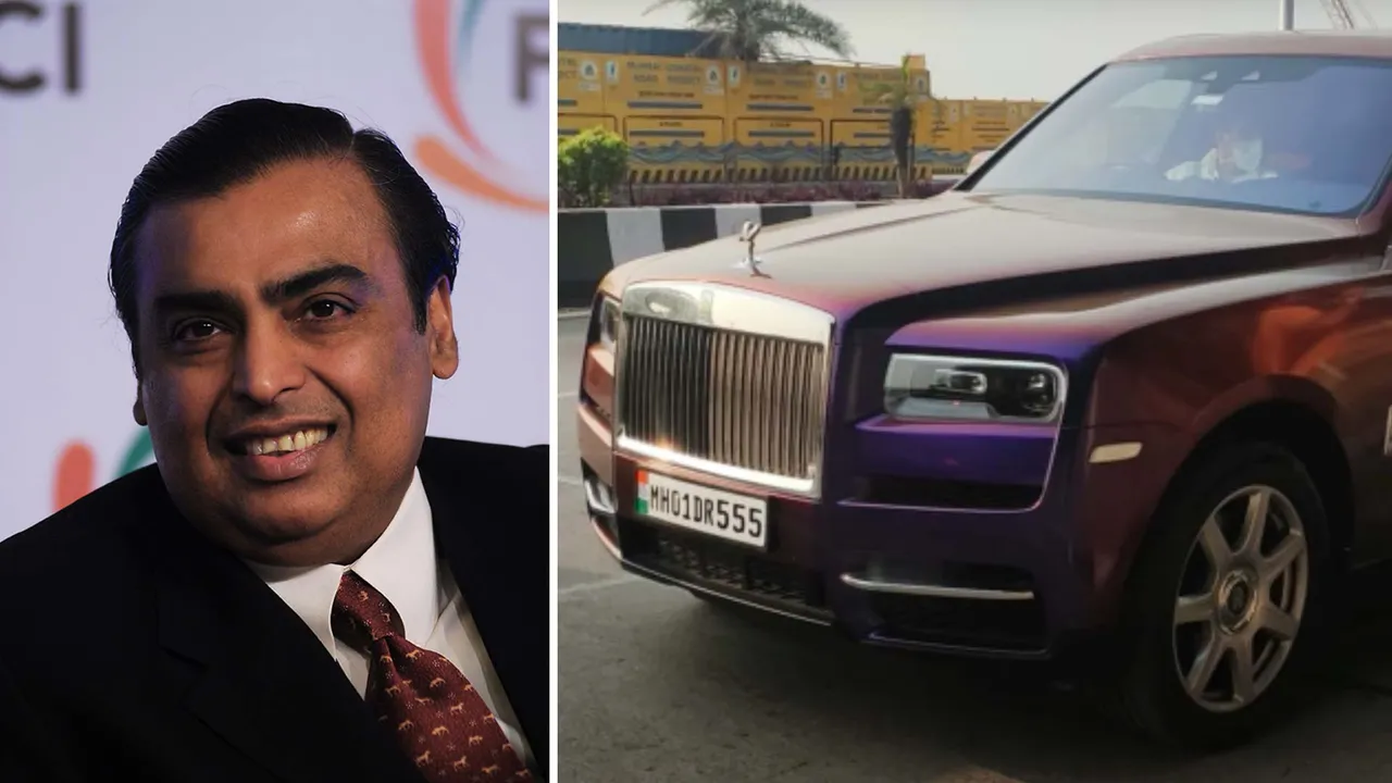 Mukesh-Ambani Rolls Royce mukesh ambani