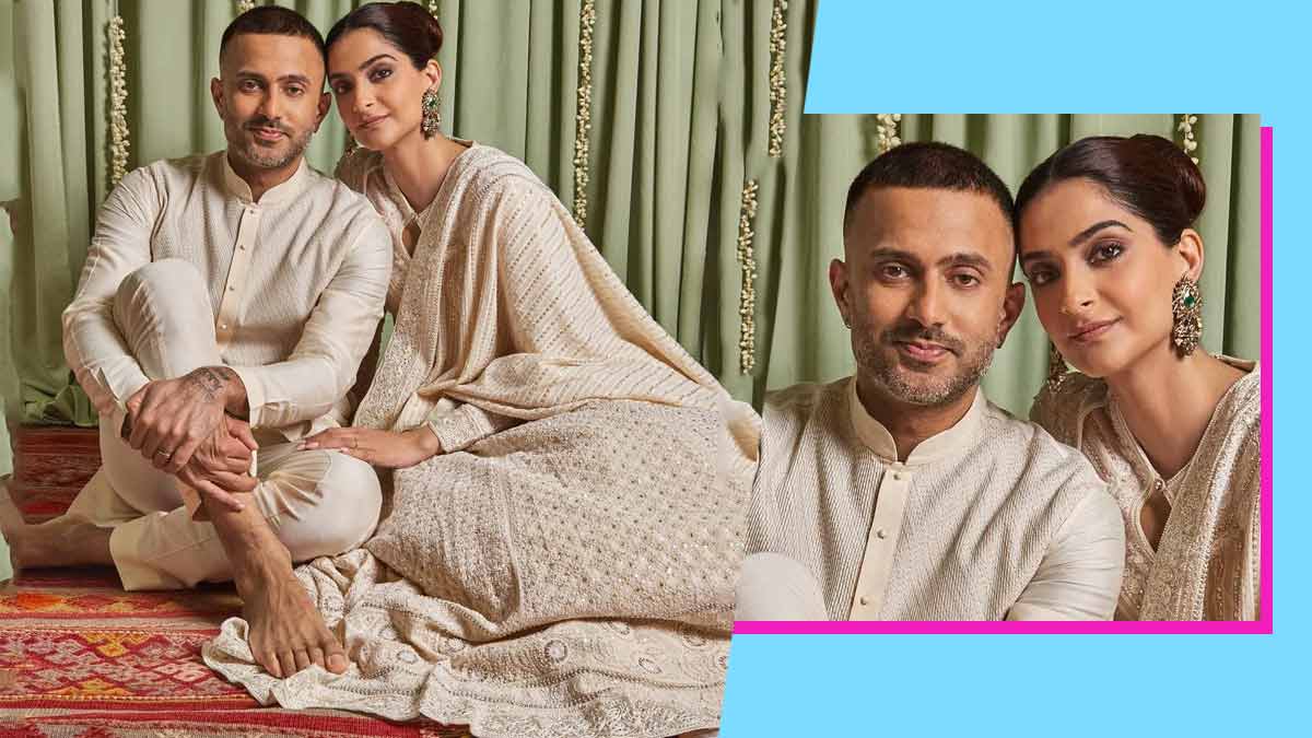 sonam-anand-stylish-bollywood-couples sonam kapoor
