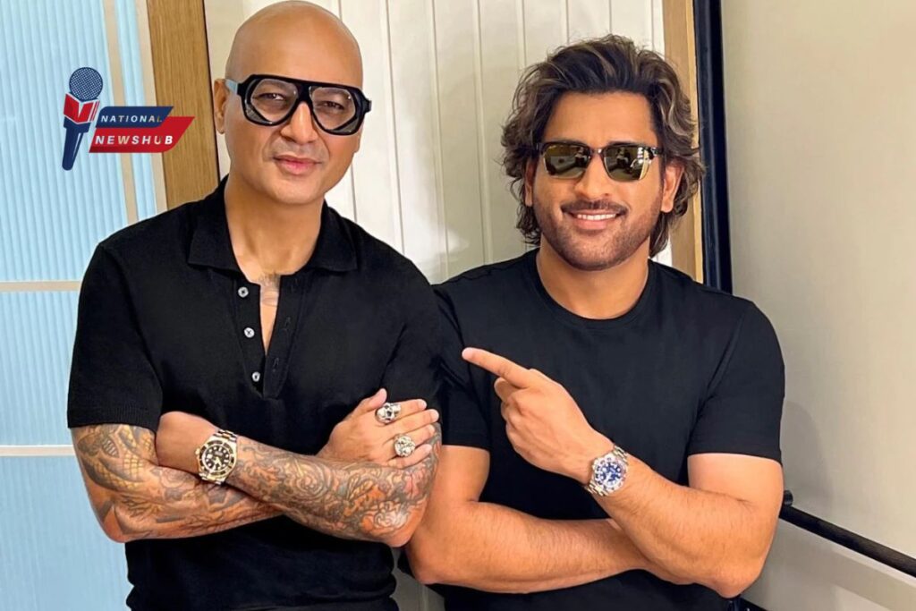 Ms Dhoni New Look with alim khan